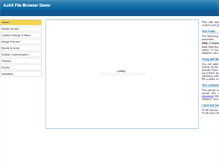 Tablet Screenshot of ajaxbrowser.com